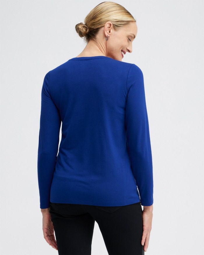 Women's Touch of Cool Layering Tee - Cobalt Night