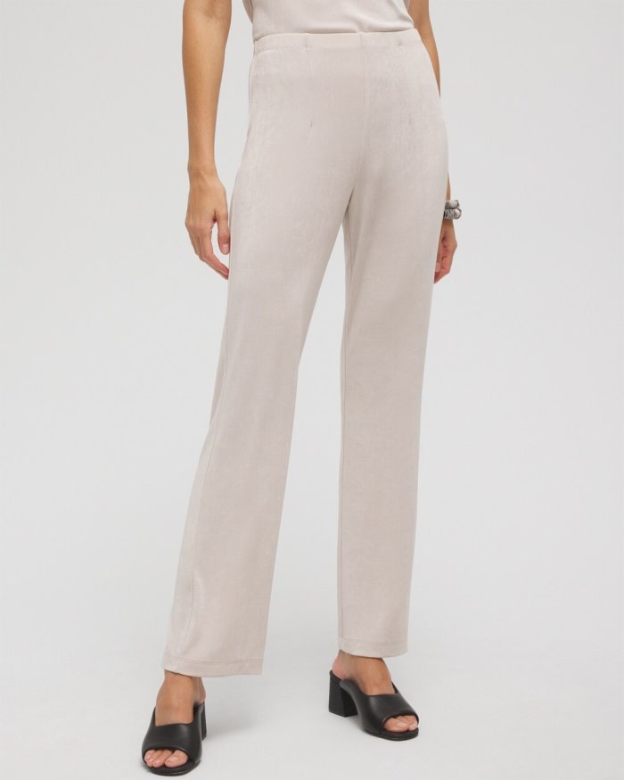 Women's Travelers No Tummy Pants - Smokey Taupe