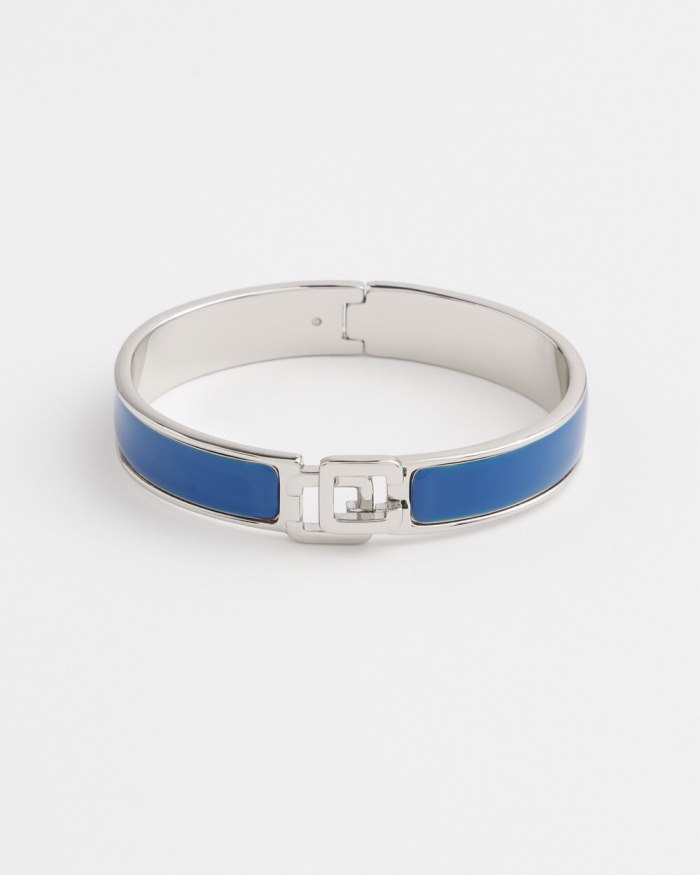 Women's Blue Chico's Click Bangle - Intense Azure