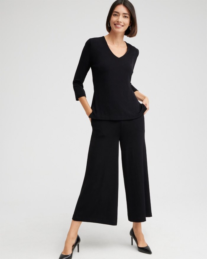 Women's Travelers Culottes - Travelers Black