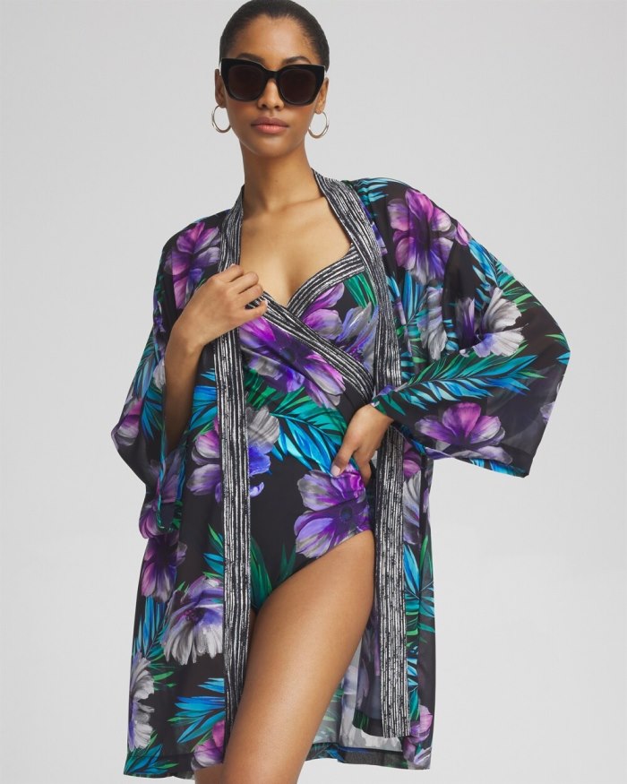 Women's Miraclesuit Flora Aura Kimono - Multi