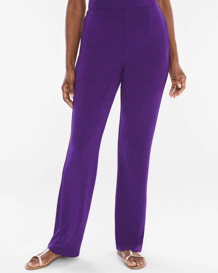 Women's Travelers Classic No Tummy Pants - Atomic Purple