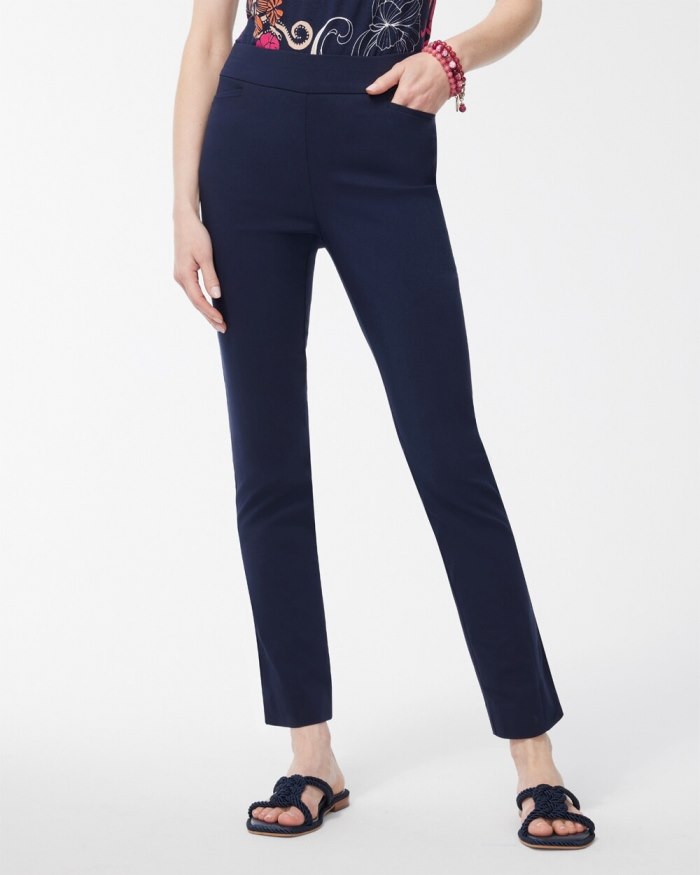 Women's Brigitte Slim Ankle Pants - Ink