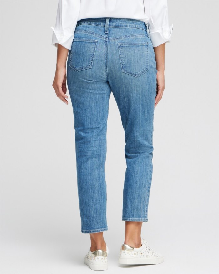 Women's Girlfriend Cropped Jeans - Mill Street Indigo