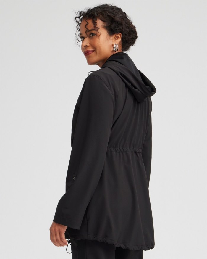 Women's Zenergy UPF Neema Anorak Jacket - Black