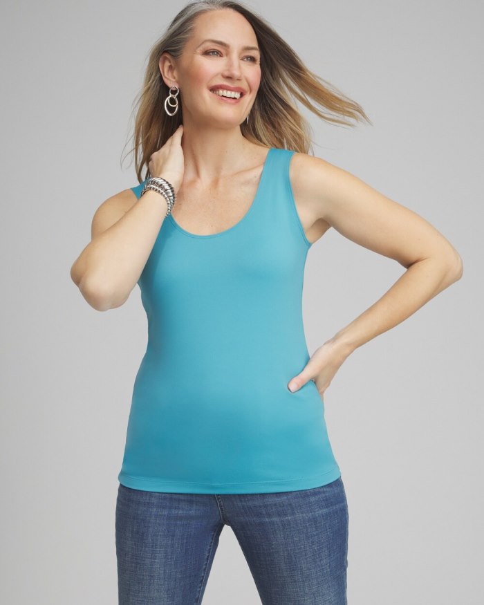 Women's Microfiber Tank - Cool Water - Click Image to Close