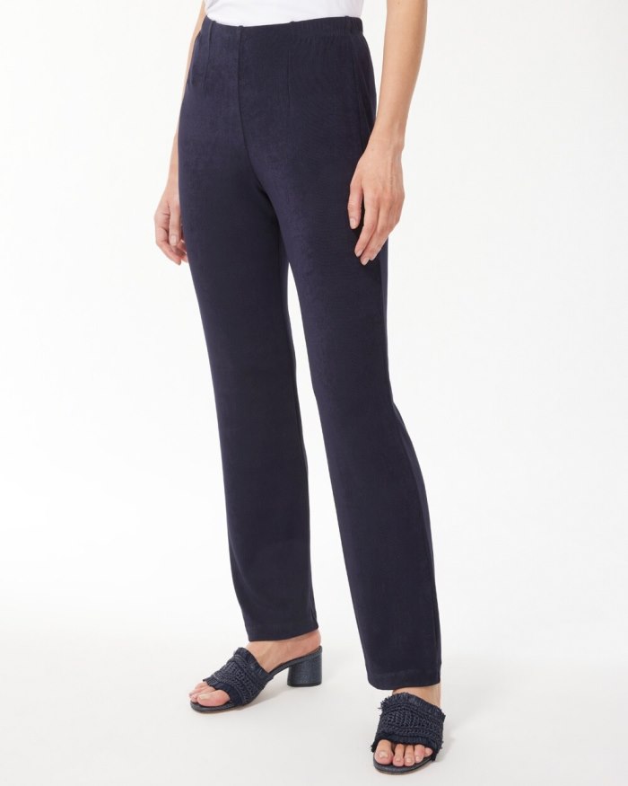 Women's Travelers Classic No Tummy Pants - Botanic Berry