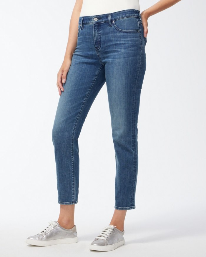 Women's So Slimming Girlfriend Ankle Jeans - Venus Indigo