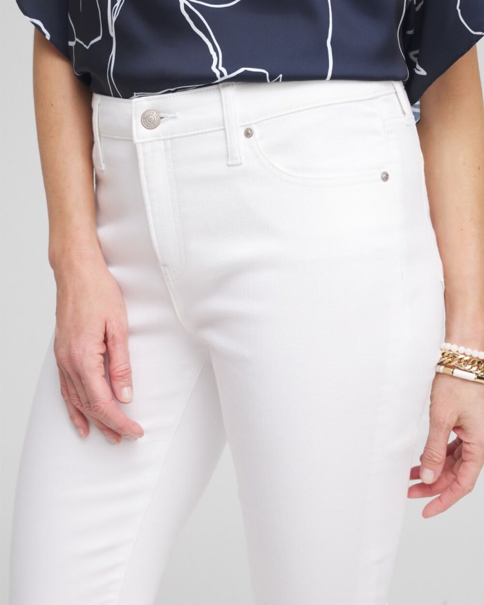 Women's No Stain Girlfriend Jeans - Alabaster