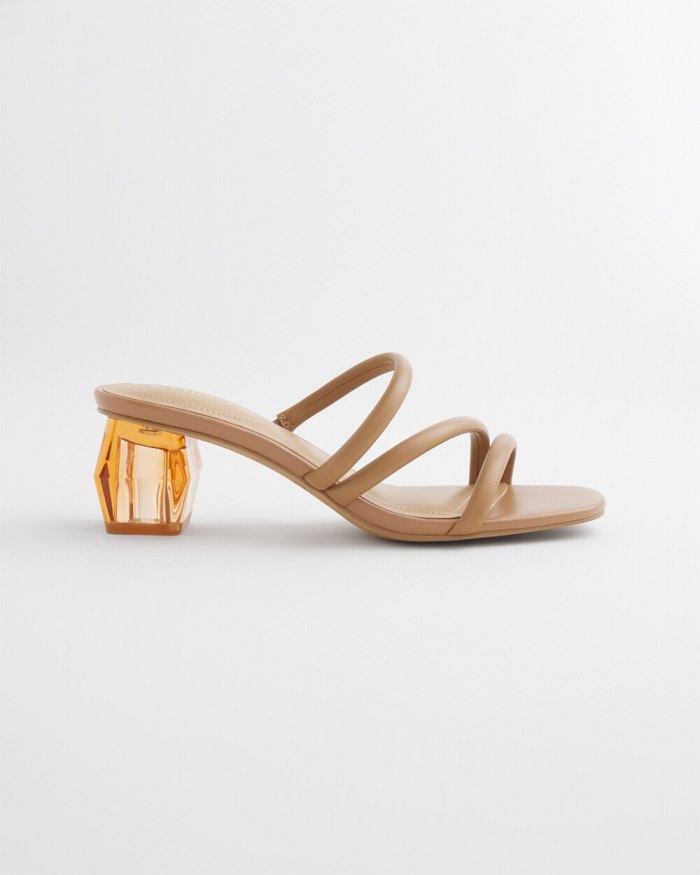 Women's Tan Heels - Tan